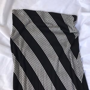 Striped Maxi Skirt